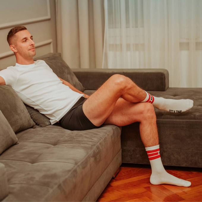 MOIN Unisex Tennis Socks from TIZZ & TONIC