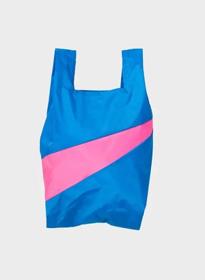 Susan Bijl The New Shopping Bag Wave & Fluo Pink from UP TO DO GOOD