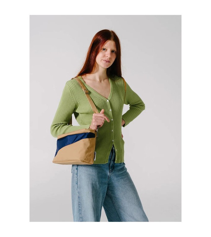 Susan Bijl The New Bum Bag Camel & Navy from UP TO DO GOOD