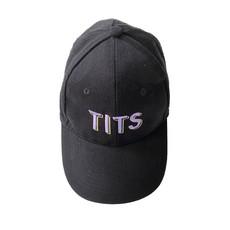 TITS Logo Black Cap Unisex via UP TO DO GOOD