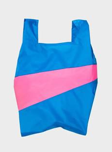 Susan Bijl The New Shopping Bag Wave & Fluo Pink via UP TO DO GOOD