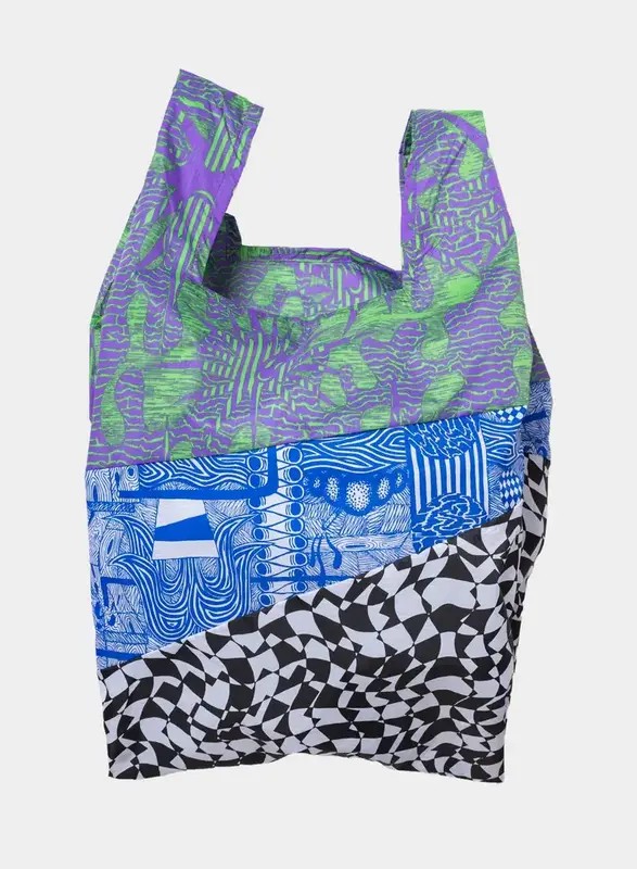 Susan Bijl The New Shopping Bag Kiki Bouba Blue from UP TO DO GOOD