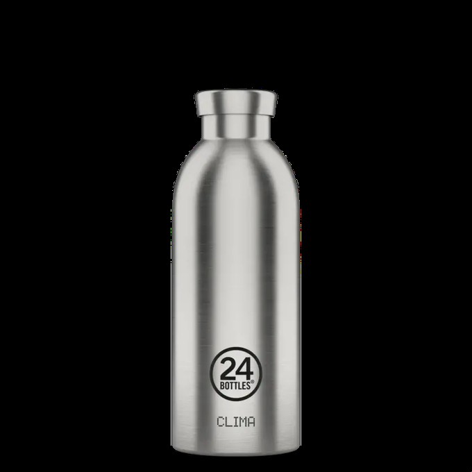 24 Bottles Clima Bottle Brushed Steel 500 ml from UP TO DO GOOD