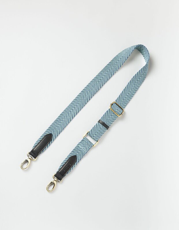 O My Bag Herringbone Webbing Strap from UP TO DO GOOD