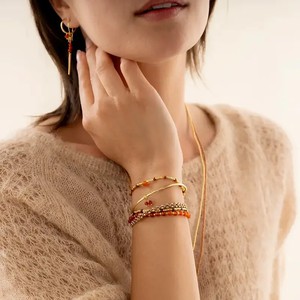 A Beautiful Story Advanced Carnelian Armband Goud from UP TO DO GOOD