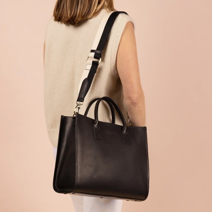 O My Bag Jackie Leather Tote Bag from UP TO DO GOOD