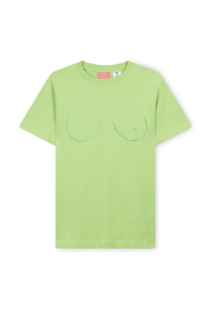 TITS T-shirt Lime from UP TO DO GOOD