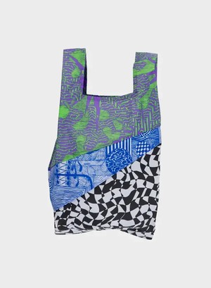 Susan Bijl The New Shopping Bag Kiki Bouba Blue from UP TO DO GOOD