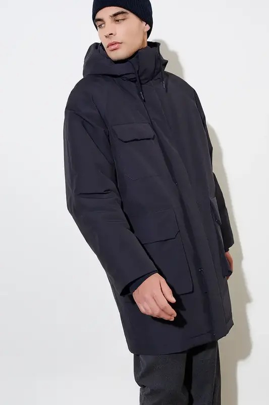 Langerchen Parka Feltham Navy from UP TO DO GOOD