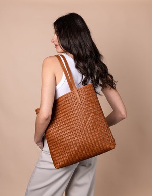 O My Bag Tas Georgia Woven Classic Leather from UP TO DO GOOD