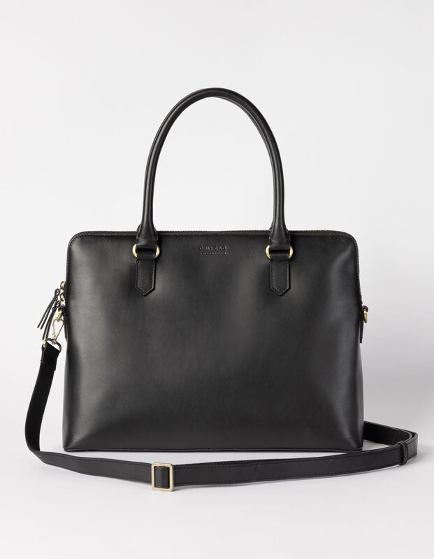 O My Bag Hayden Black Classic Leather from UP TO DO GOOD