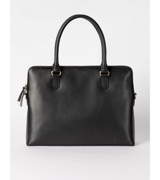 O My Bag Hayden Black Classic Leather from UP TO DO GOOD