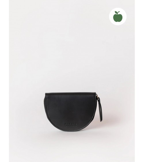 O My Bag Laura Coin Portemonnee- Black Apple Leather from UP TO DO GOOD
