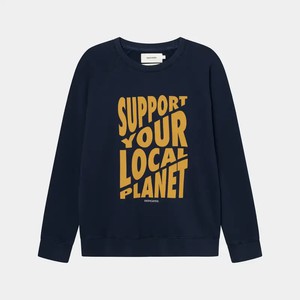 Dedicated Sweatshirt Malmoe support Cut Navy from UP TO DO GOOD