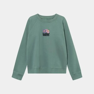 Dedicated Sweatshirt Ystad Daffodil Flowers EMB Forest from UP TO DO GOOD