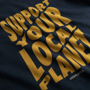 Dedicated Sweatshirt Malmoe support Cut Navy from UP TO DO GOOD