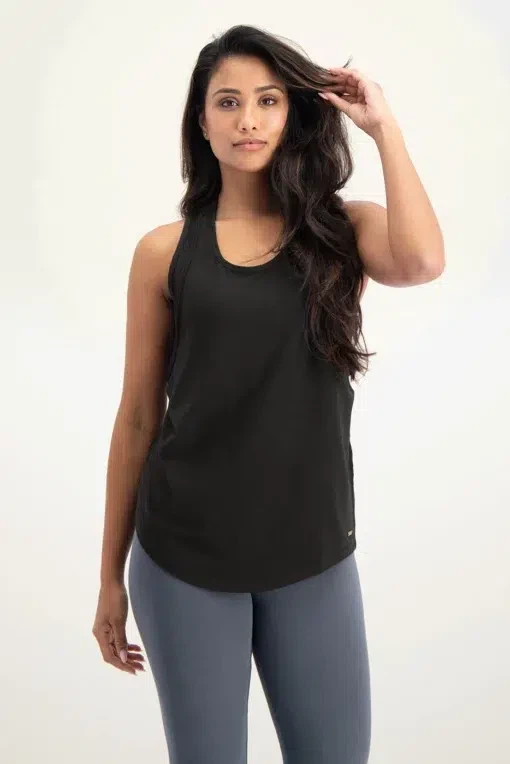 Maya Yoga Tank – Onyx Black from Urban Goddess