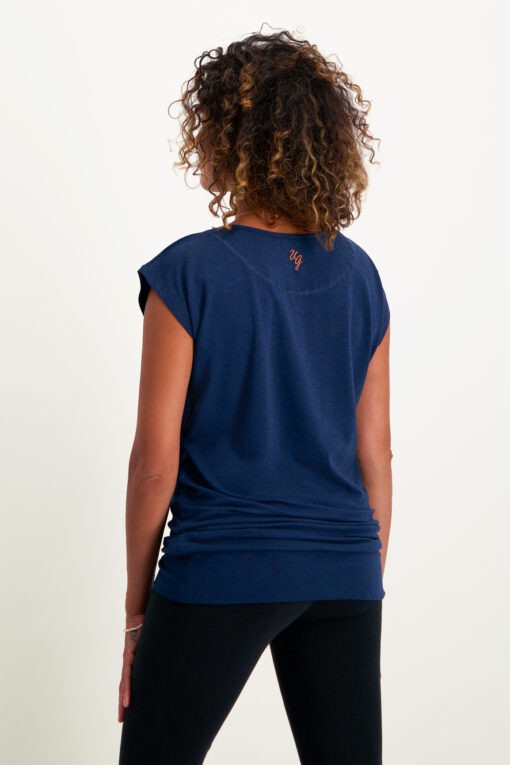 Asana Yoga Tee – Midnight from Urban Goddess