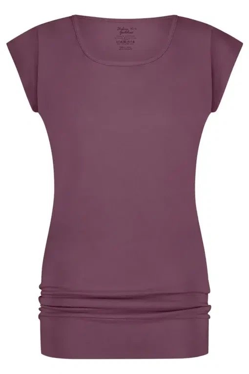 Asana Yoga Tee – Mauve from Urban Goddess