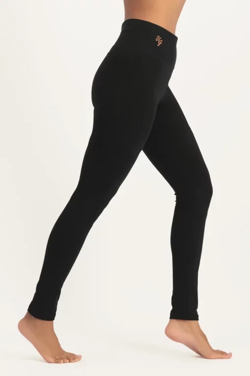 Bhaktified Yoga Hose- Onyx Black from Urban Goddess