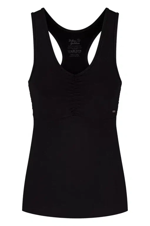 Anjea Yoga Sport Top – Onyx Black from Urban Goddess