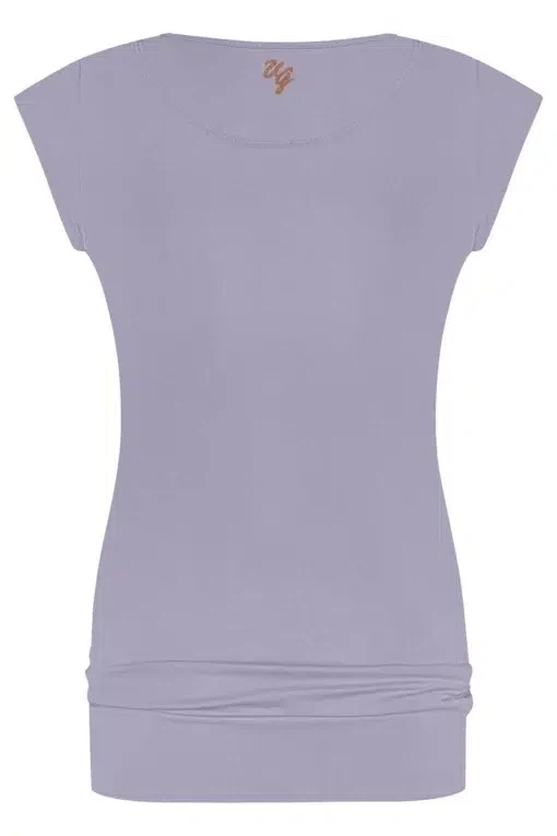 Asana Yoga Tee – Lilac from Urban Goddess