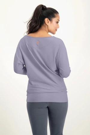 Budhi Langarm Yoga Top – Lilac from Urban Goddess