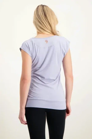 Asana Yoga Tee – Lilac from Urban Goddess