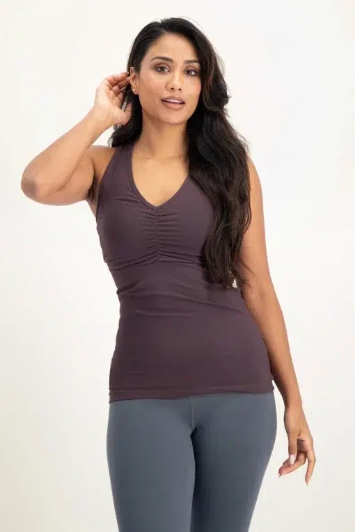 Anjea Yoga Sport Top – Berry from Urban Goddess