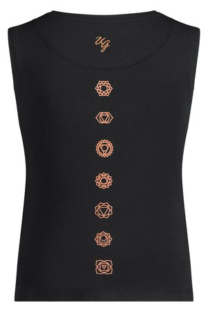 Karuna Balance Loose Fit Tank – Urban Black from Urban Goddess