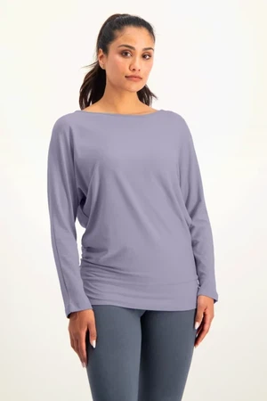 Budhi Langarm Yoga Top – Lilac from Urban Goddess