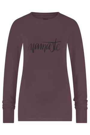 Namaste Core Yoga Longsleeve – Berry from Urban Goddess