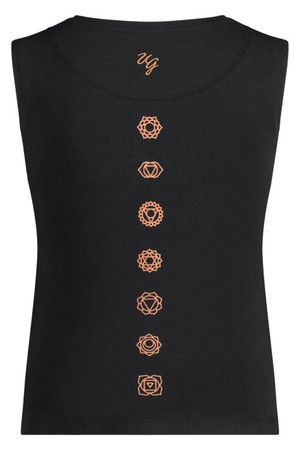 Karuna Balance Loose Fit Tank – Urban Black from Urban Goddess