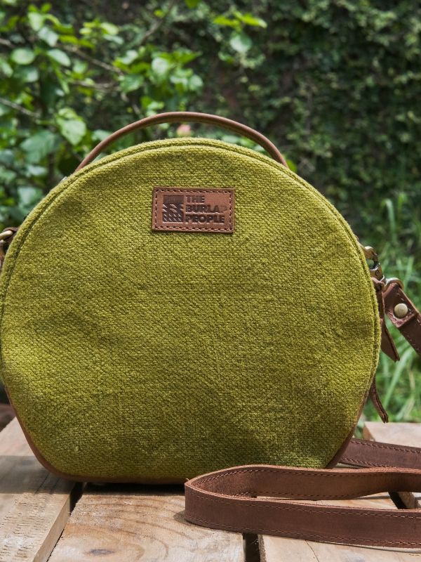 Minx – Olive Round Crossbody from Urban Medley