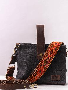 Mia Crossbody Bag Charcoal via Urban Medley