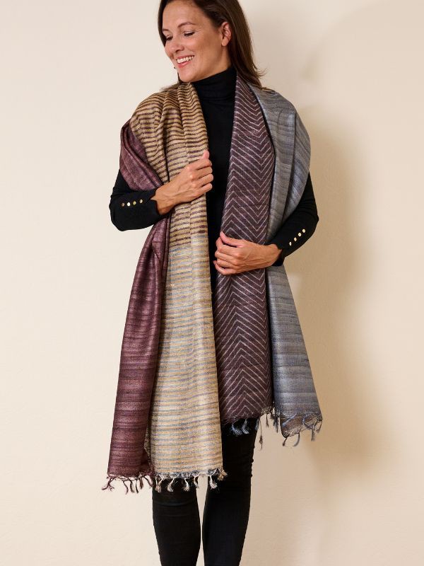 Tussar Silk Scarf Blend from Urban Medley