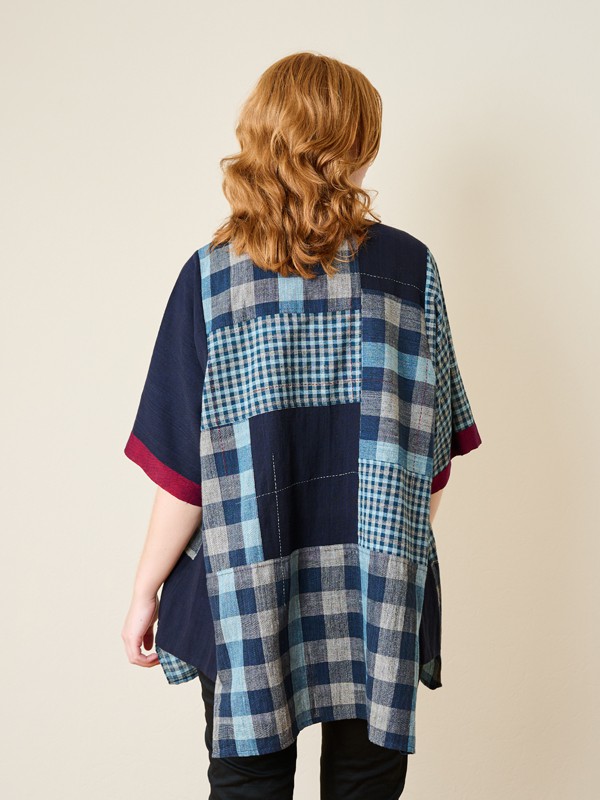 Indigo Boxy Kimono from Urban Medley