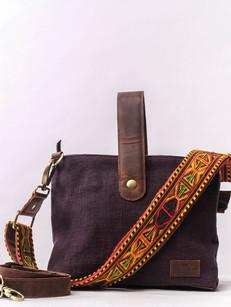 Mia Crossbody Bag Eggplant via Urban Medley