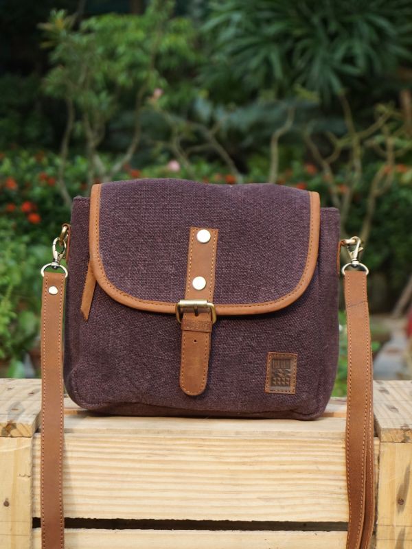 Boo- Eggplant Crossbody Sling from Urban Medley