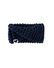 Twisted Knitted Headband - Navy via Urbankissed