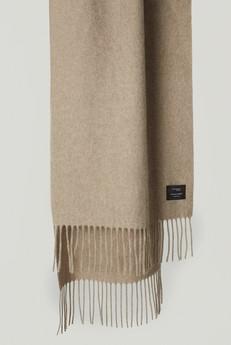 The Upcycled Cashmere Scarf - Natural Beige via Urbankissed