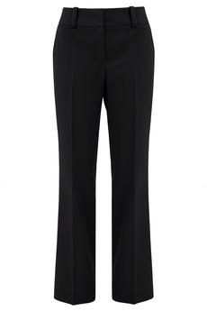 Straight-Leg Pants Black via Urbankissed