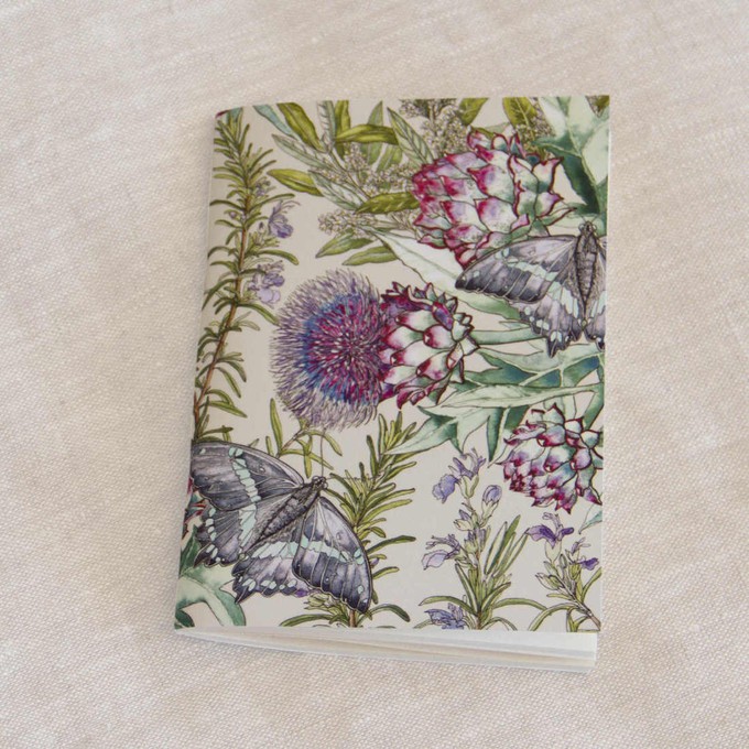 Herbs & Butterfly Notebook from Urbankissed