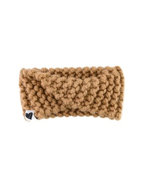 Twisted Knitted Headband - Camel from Urbankissed