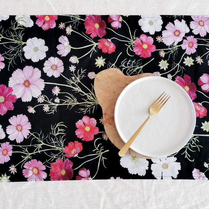 Enchanted Cosmos Table Runner from Urbankissed