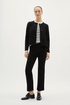 The Organic Cotton Sleek Jacket - Black via Urbankissed