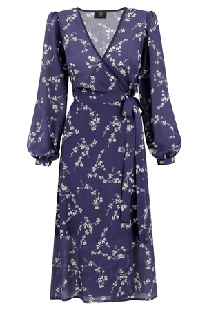 Cherry Blossom Silk Dress from Urbankissed