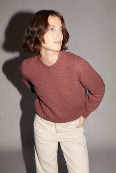 The Natural Dye Sweater - Madder Red via Urbankissed