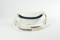 Belt Bag White via UseDem
