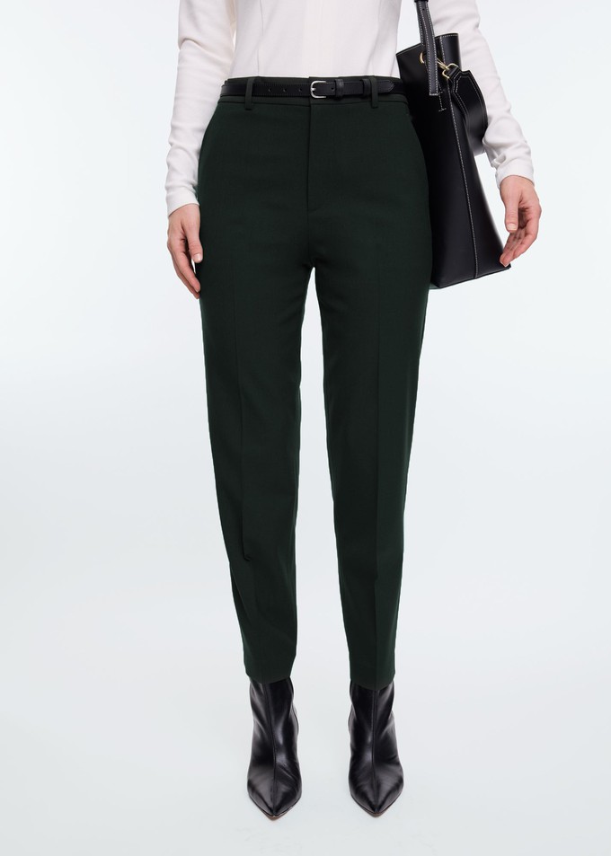 Tapered wool pants from Vanilia